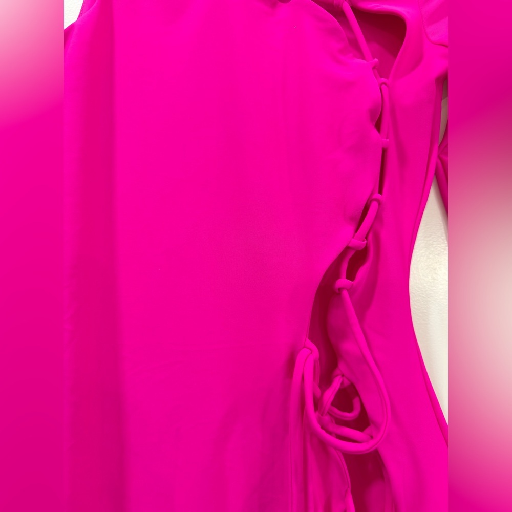 Skims Lace Up Mini Dress - Picture 11 of 14